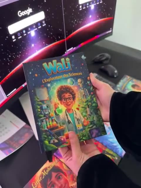 Couverture « Wali, l'Explorateur des Sciences »